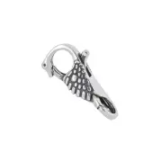 Sterling Silver Swan Double Head Opening Infinity Lobster Clasp #99362