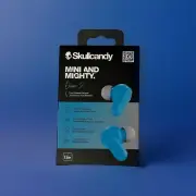NEW Skullcandy Dime 2 Bluetooth Wireless In-Ear Headphones Earbuds - Grey/Blue