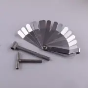 New Motorcycle Engine Valve Screw Adjusting Spanner Tool + Metric Feeler Gauge