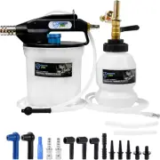SMOTIVEPRO Pneumatic 2L Vacuum Brake Bleeder Fluid Extractor Pump Kit,Hands-F...