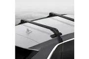Universal Car Roof Rack Cross Bars 90cm Aluminium Adjustable Lockable 45kg Clamps