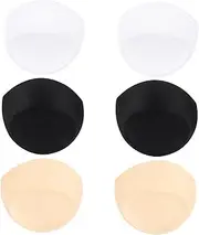 [CATIEBYE] Removable Inserts Breathable Sponge Pads for Women Comfortable Chest Cup Insert for Sports Bras Swimsuits and Bridal Gowns Durable Washable