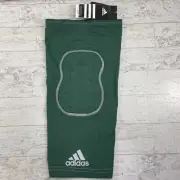 1 Size XL NEW Adidas Techfit Climacool Ironskin Green Knee Sleeve Pad Leg Sports