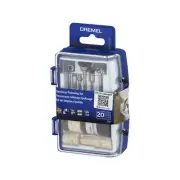 Dremel 20 Piece Cleaning and Polishing Micro Accessory Kit (726) Polishing Tool