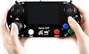 Waveshare Game HAT for Raspberry Pi with 3.5Inch IPS Screen Portable Game Console Embedded Onboard Speaker and Earphone Jack Compatible with All Version Raspberry Pi