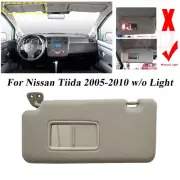 For Nissan Tiida 2005-2010 Light Grey Left Driver Side Sun Visor Makeup Mirror (for: Nissan)