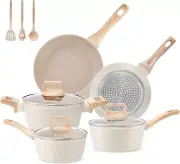 Sistema de cerámica del Cookware 11pcs, sistemas no tóxicos del Cookware de la c