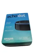 Amazon Echo Dot Alexa enabled Bluetooth Smart Speaker 2nd Generation Black