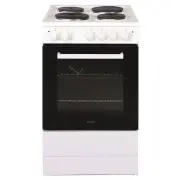 Inalto 50cm Freestanding Electric Cooker, White I50SEW