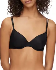Calvin Klein Sheer Marquisette Spacer Demi Bra