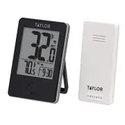 Wireless Digital Thermometer for Indoor and Outdoor Use with LCD Display