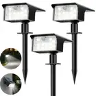 Solar Spot Lights Outdoor - 3 Pack/62 LED Solar Motion Sensor Lights Outdoor ...