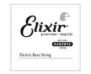 Elixir #15385 Bass Guitar Musical Instrument Nano Coating 0.085 Single String