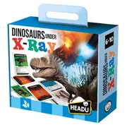 Headu Dinosaurs Under X-Ray Card/Puzzle Kids/Children Fun Activity Kit 6y+