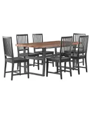 Alaterre Furniture Walden 72in Dining Table With Solid Cedar Top