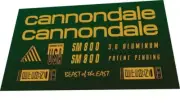 Cannondale SM800 Decal Set