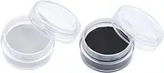 WOONEKY Face Paint Set Waterproof Cosmetic Wax 2pcs Body Make up Kit Halloween Special Effects for Makeup Artists Ghostly Clown Skeleton Faces