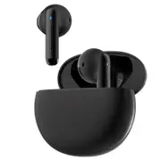 X2 TWS Earbuds Wireless Earphones Bluetooth 5.1 voice assistant 13mm driver touch control up to 28hrs playtime Game Mode - Black