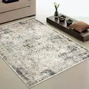 Celestial Stelai Grey Rug