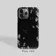 黑色15花卉蝴蝶iPhone12Promax半包14適用于mini蘋果XR手機殼13