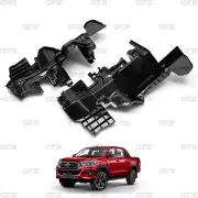 For Toyota Hilux Rocco SR5 2018 19 Lh+Rh Plastic Radiator Protector Deflector