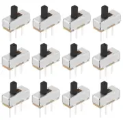 100Pcs Micro Slide Switch 2 Position 3 Pin Slide Switch SPDT On/Off Toggle Switc