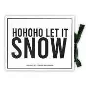 Holiday Stencils and Shaker Set for Creative Celebrations - Pack of 2