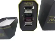 Casio Vintage Mens Silver Wrist Watch New