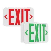 BARRON QXS-U-WB-WH Emergency Light Universal Face Exit NiCad White