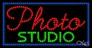 NEW “PHOTO STUDIO" BORDER 32x17 SOLID & ANIMATED LED SIGN w/CUSTOM OPTIONS 21767