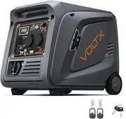 VoltX Portable Inverter Generator 3850W Max 3500W Rated Pure Sine Wave with 2 Wire Start Digital Display, Ideal for Camping & RV