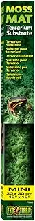Exo Terra Mini Moss Mat Terrarium Substrate for Reptiles Snakes, Lizards 30x30cm