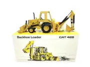 Caterpillar Cat 428 Backhoe Loader with Cab - NZG 1:50 Scale Model #285.1 New