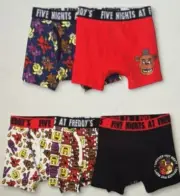 Five Nights At Freddy's 5 Piece Boys Boxer Briefs (Size 4)
