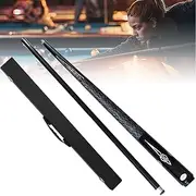 Pool Cue Stick,19/20oz, 58" Carbon Fiber Maple Professional Billiard Pool Cues Sticks with Hard Case, 3 in 1 Pool Stick Tip Tool, Black Pool Cue Case, Chalks 11.5mm