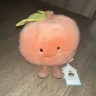 AUTHENTIC Jellycat AMUSEABLE PEACH BRAND NEW WITH TAGS AND RECEIPT