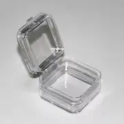 10pcs 2 Inch denture Tooth Box Membrane Plastic Transparent Tooth box to storage