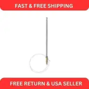 Antenna Mast power Rod Turbo Boost Control Silver For 1978-1995 BMW E12 E23 E24