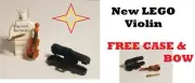 LEGO Minifigure Instrument VIOLIN with Case Complete Set Classical Music Band