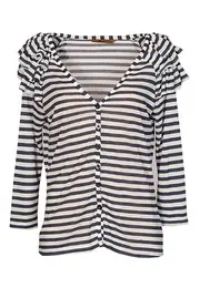 Dare Stripe Knit Cardi--MART-M7223DA