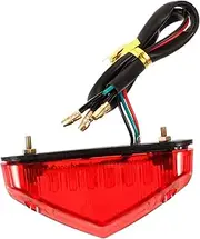 CHILDWEET Motorcycle Tail Light Tail Lights Tailights Motorcycle Accessories Motorcycle Lights Motorcycle Rear Light Motorcycle Running Lights Plastic Electric Car Warning Light