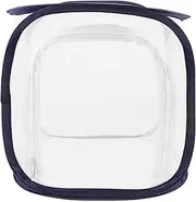 Collapsible Mesh Insect Cage for Butterfly Habitat Portable Fine Mesh Enclosure with Airflow for Outdoor Exploration and