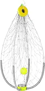 Crab Cages for Crabbing - Automatic Crimping Net | Stainless Steel Crab Net for Lobster, Shrimp and Crab | Salt Water and Water Use
