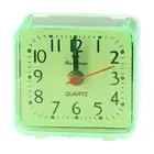 Home Office Alarm Clock Bedside Candy Colors Easy-To-Read Numbers No Tick