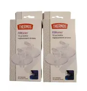 Thermos FUNtainer 12 Oz Bottle Replacement Straws for model F410 & F401 2 Boxes