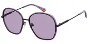 Polaroid PLD 6113/S B3V/KL Women’s Sunglasses Black Size 56