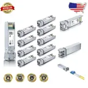 Energy-Efficient 10G SFP+ Modules - 10 Pack for Optimal Network Functionality