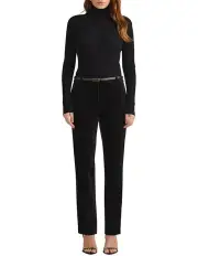 [David Lawrence] Mayer Velvet Pant in Black