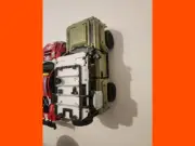 Flat VERTICAL Wall mount for LEGO Technic Land Rover Defender Car (42110)