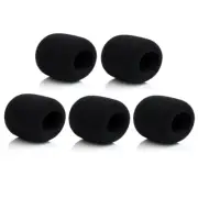 Dual Wireless Microphone Pop Filter for Shure SM58 Mics Windscreen Sponge Foam